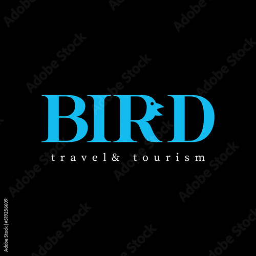 bird logo vector,travel logo vector