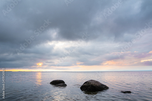 sunrise over the sea