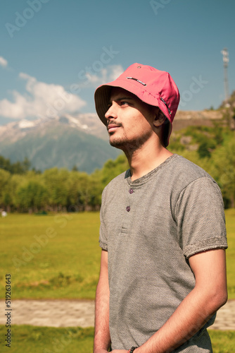 Portrait of a person in Gulmarg, Jammu and Kashmir, India. © 3 Travelers
