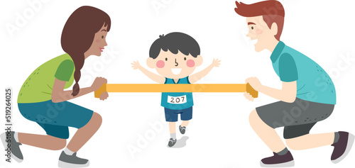 Kid Boy Marathon Goal Teach...