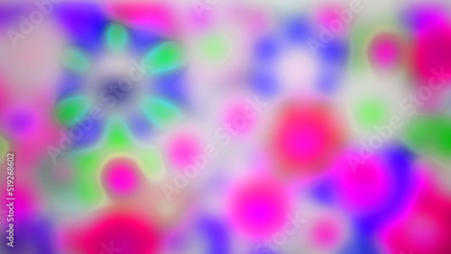 Abstract textures modern multicolored bokeh blur graphics for cover backgrounds or other design illustration and artwork.