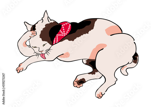 浮世絵　猫　その6