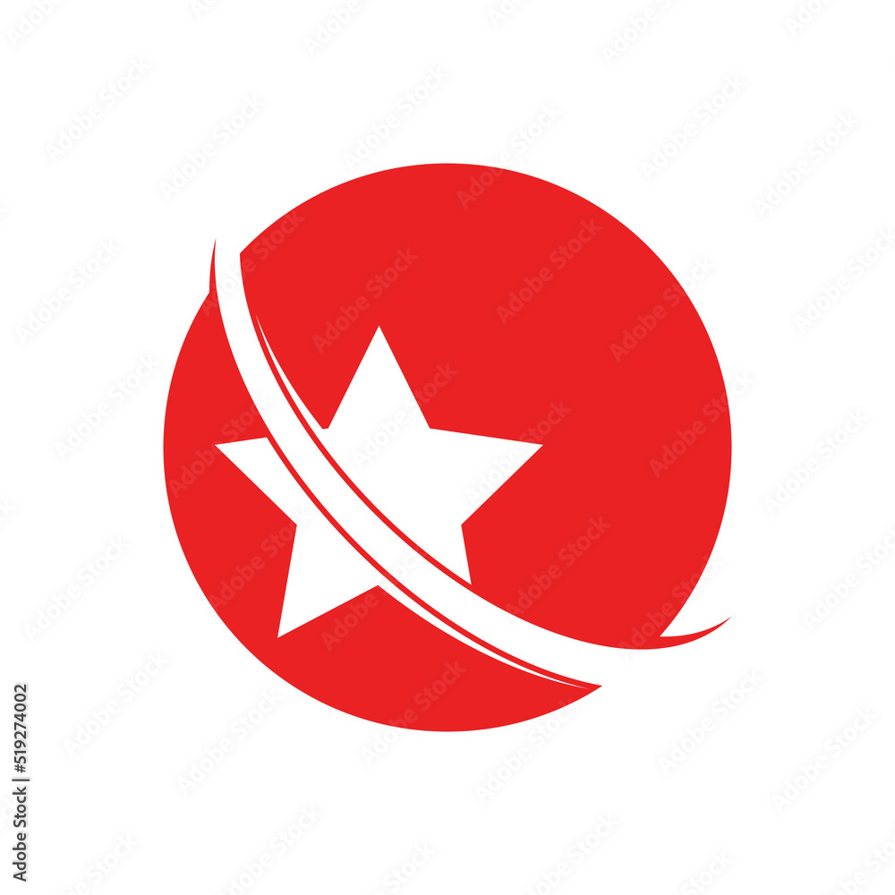 Star icon Template vector illustration design Star icon Template vector illustration design