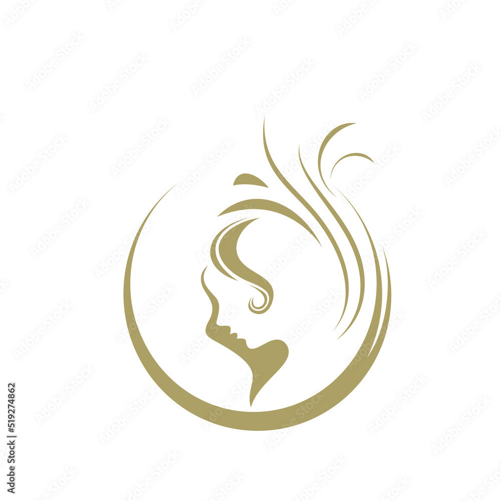 Obraz premium design face beauty woman