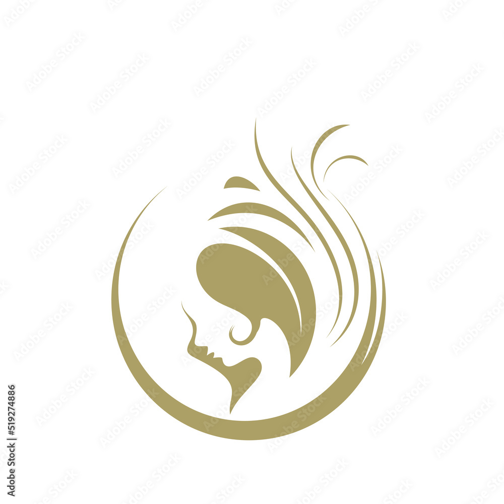 natural beauty logo design