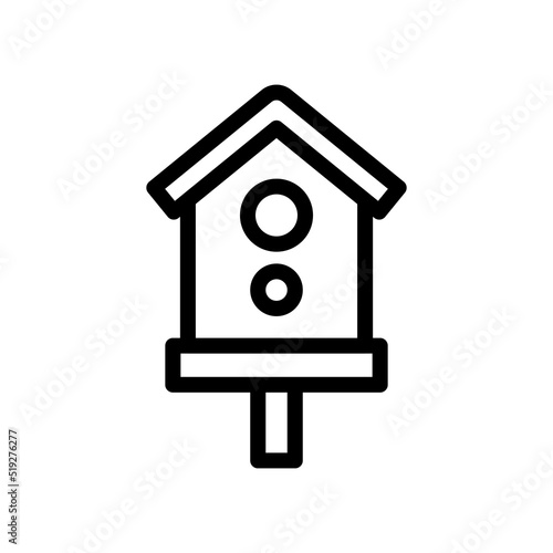 birdhouse icon illustration vector graphic