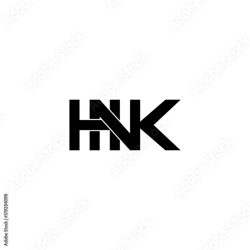 hnk letter original monogram logo design