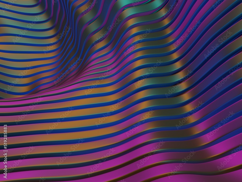 Colorful abstract background.. Wavy stripes design template Colorful abstract background.. Wavy stripes design template