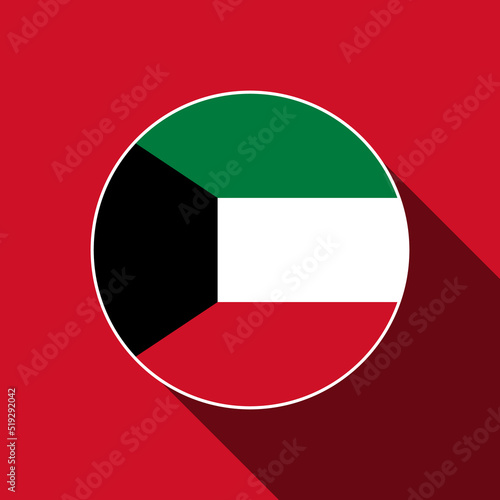 Free Download Country Kuwait. Kuwait flag. Vector illustration. - GFXLoad