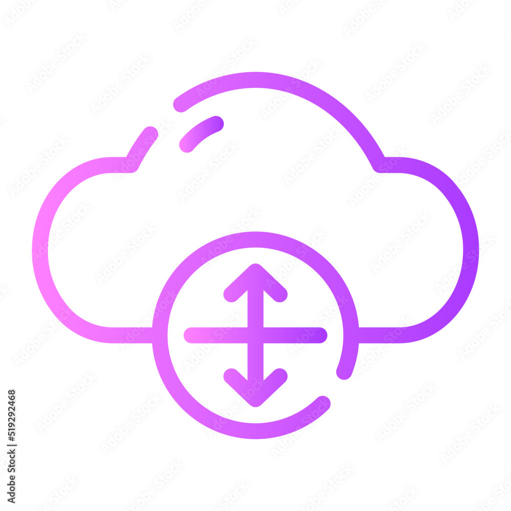resize gradient icon resize gradient icon