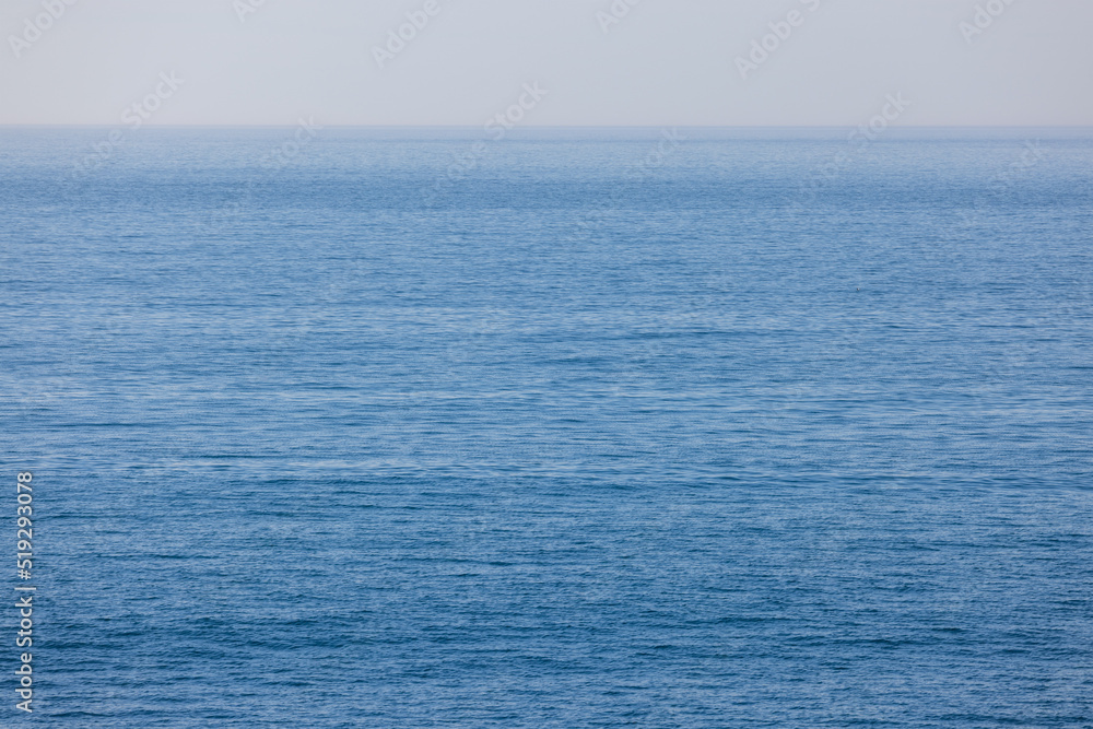 Fototapeta premium Beautiful sunset view and the sea