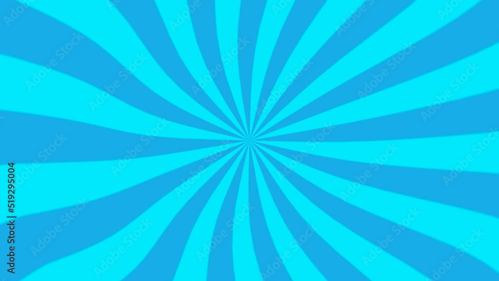 Spirale - Farbfächer - Strahlen hellblau türkis Spirale - Farbfächer - Strahlen hellblau türkis