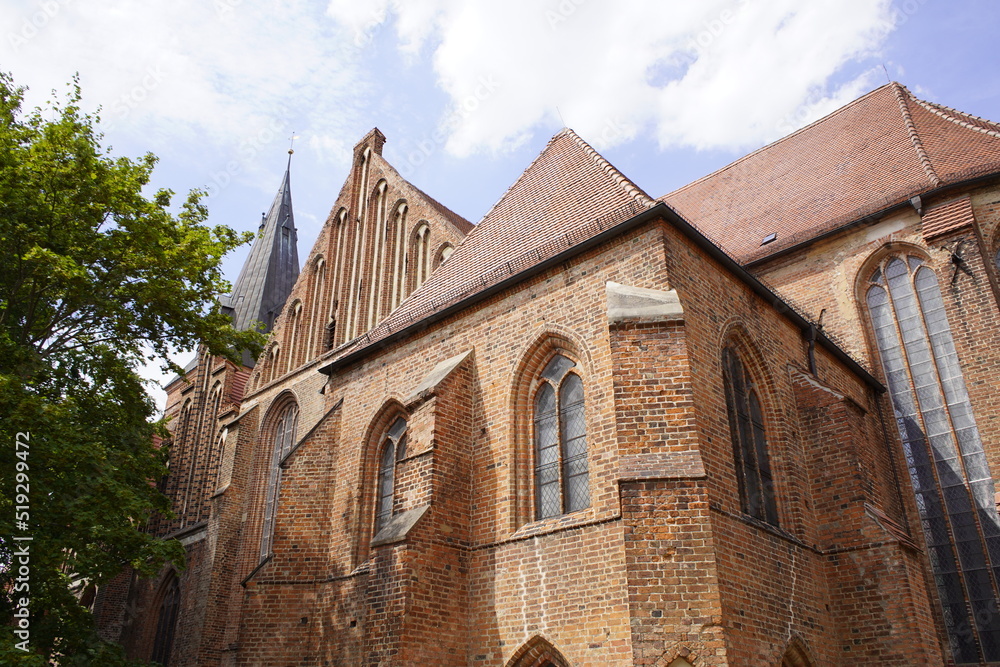 The Katharinenkirche is one of the large churches in the town of Salzwedel in north-western Saxony-Anhalt. It is of Romanesque origin, but is attributed to the brick Gothic style. Germany