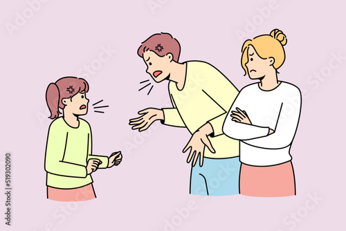 Unhappy woman in bed at night suffer from restless leg syndrome. Unhealthy female struggle with cramp. Healthcare concept. Vector illustration. 
