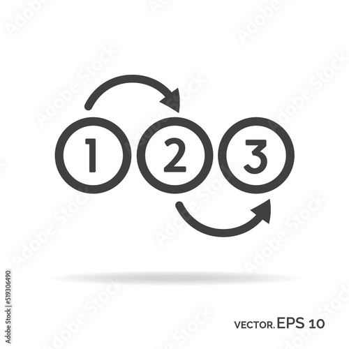 Strategy outline icon black color isolated on white background