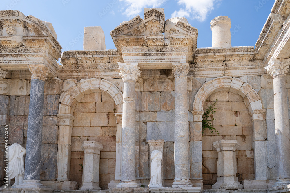 Sagalassos Ancient City Summer Season Photo, Burdur Turkey