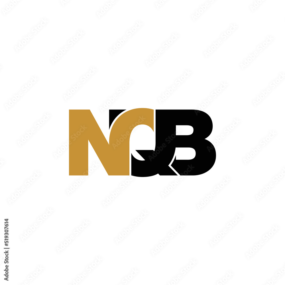 NQB letter monogram logo design vector NQB letter monogram logo design vector
