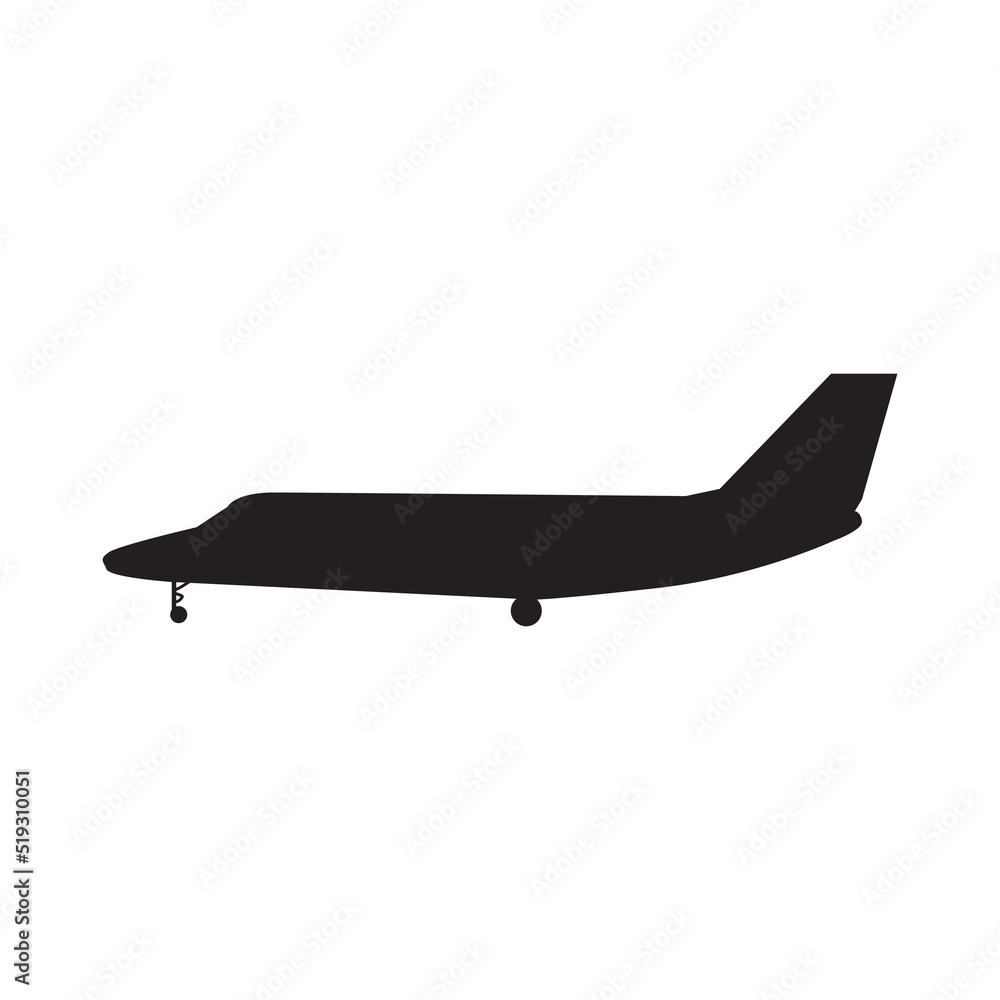Commercial Air Plane icon vector illustration Commercial Air Plane icon vector illustration