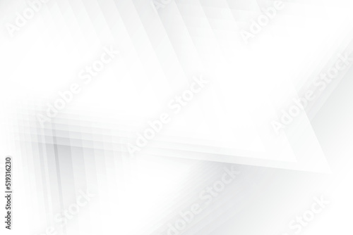 Abstract white and gray color, modern design background with geometric shape. Vector illustration. 