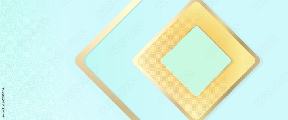 light blue background with gold and shape light blue background with gold and shape