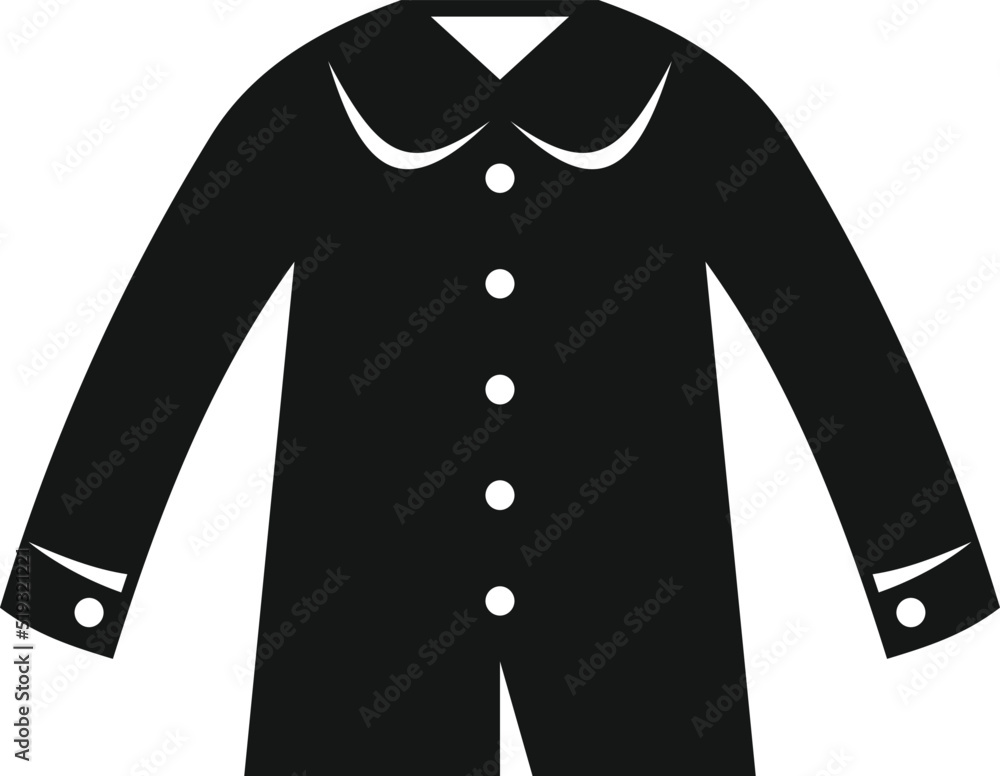 Shirt college icon simple vector. Fashion suit Shirt college icon simple vector. Fashion suit