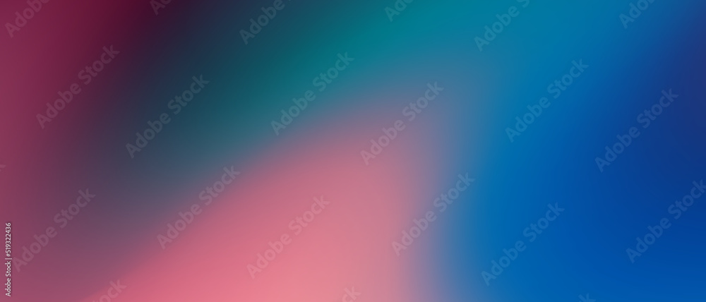 Fototapeta premium gradient abstract background vector banner design colorful liquid waves