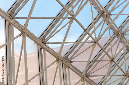 metallic structure roof details