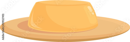 Cheese roll icon cartoon vector. Brazilian dish. Tomato meat