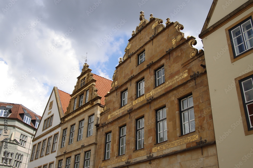Classic architecture in Bielefeld, Germany
