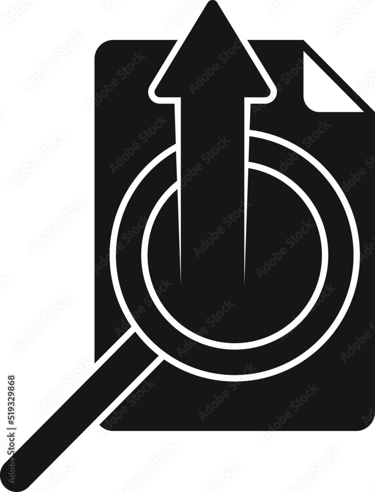 Send document icon simple vector. Eco agenda Send document icon simple vector. Eco agenda