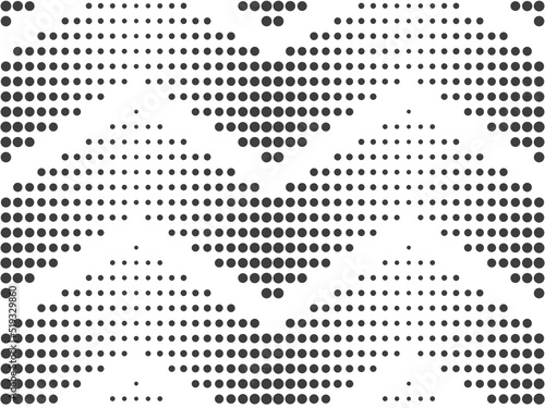 Black and white dotted, Pop Art seamless pattern. Pop art dotted retro style patterns. Design template for banners, posters and promotional items. Vector illustration