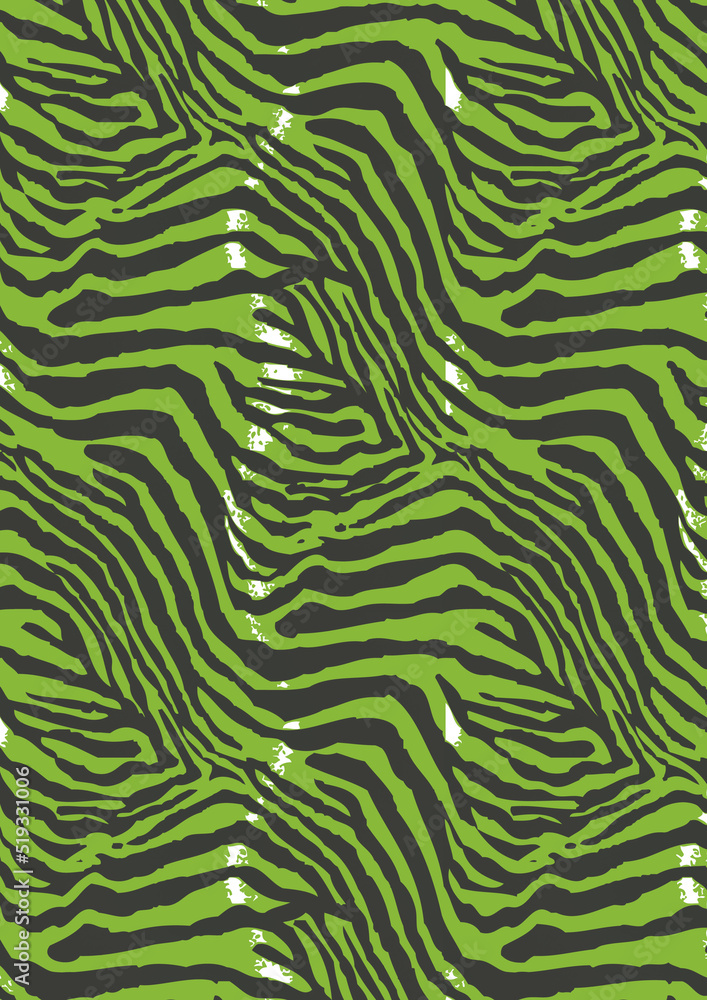 wild animal pattern design print 