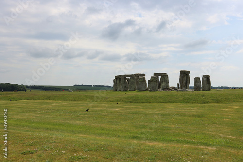 The mysterious Stonehenge site in Great Britain