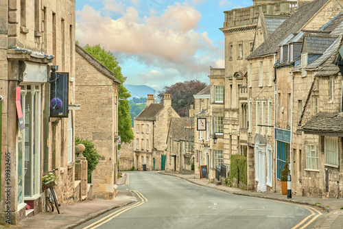 Painswick High Street The Cotswolds