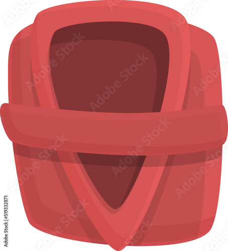 Folded robe icon cartoon vector. Cloth blanket. Bath washcloth