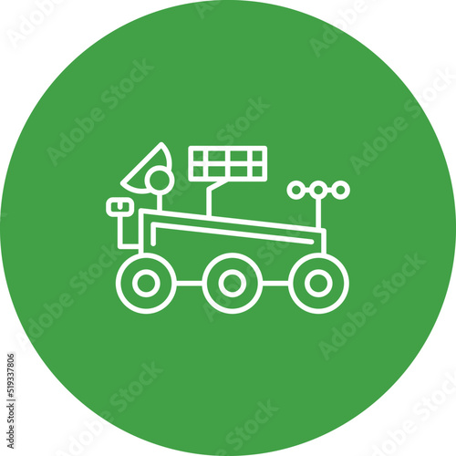 Mars Rover Icon