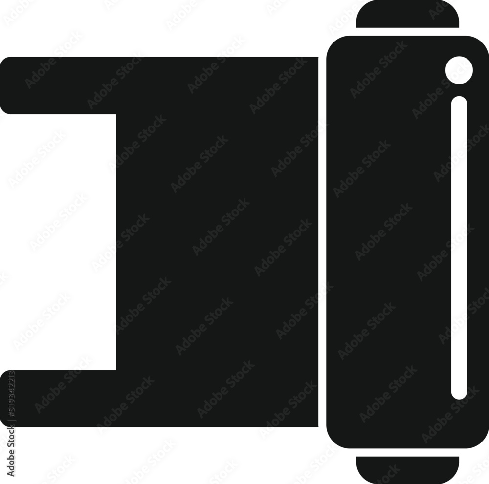 Biodegradable plastic bag icon simple vector. Eco recycle Biodegradable plastic bag icon simple vector. Eco recycle