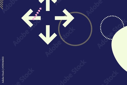 Geomeric colorful shapes. Modern business abstract cover design