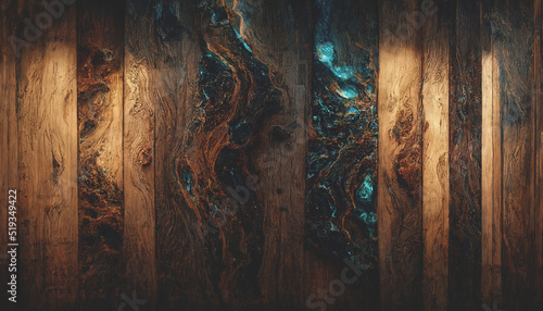 Background of old wood with...