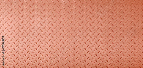 copper texture plate with d...