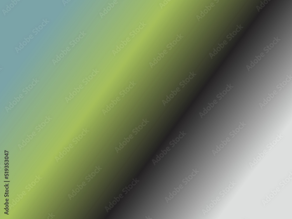 Abstract gradient of green, black And gray Soft multicolored background. Modern diagonal design for mobile applications.