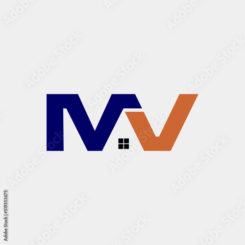 logo MV home company name