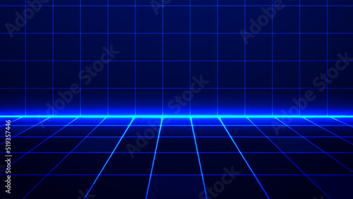 abstract blue technology background.
Vector illustration