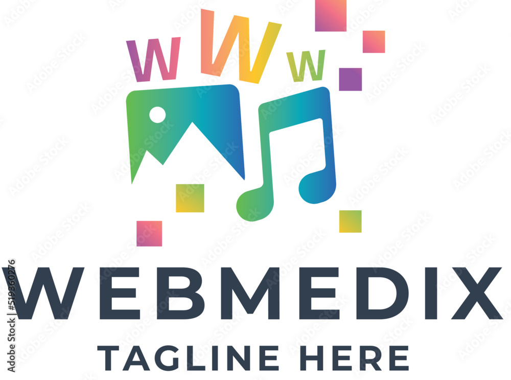Pixel Web Media Logo