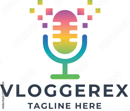 Pixel Vlogger Logo