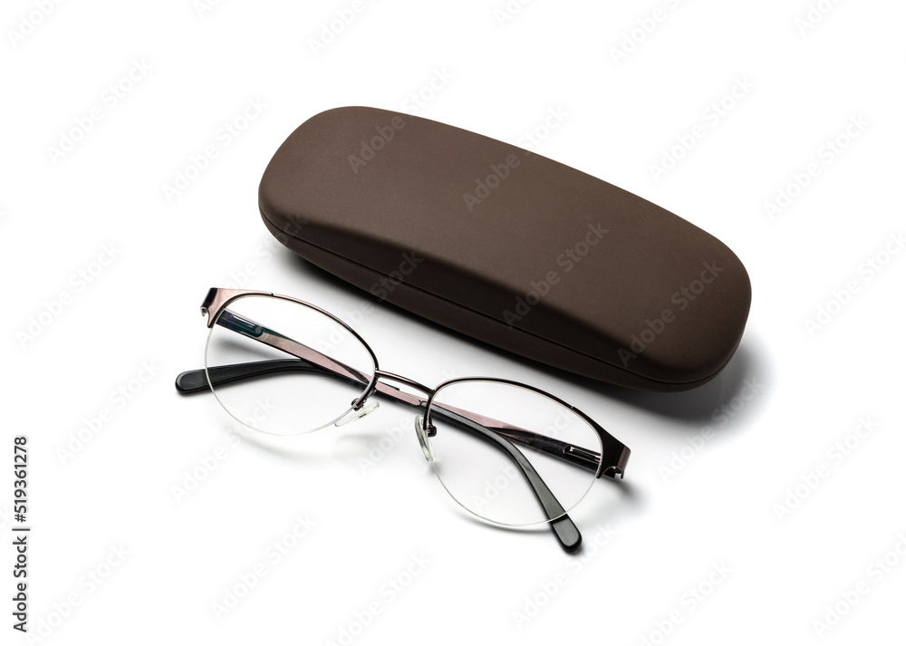 New Glasses Isolated New Glasses Isolated