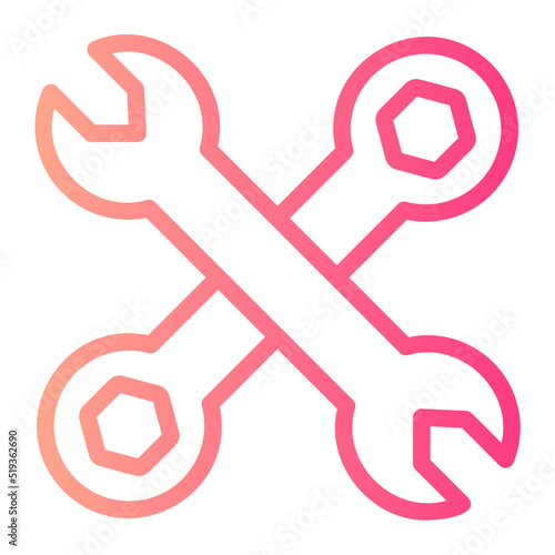 improvement gradient icon