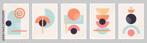 Boho style. Modern illustration: for minimalist printing, poster, wall decor.