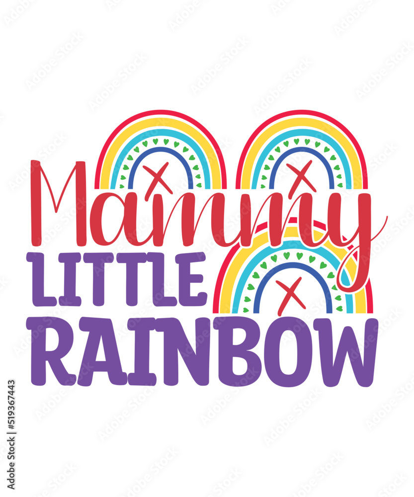 Bright Rainbow SVG,Colorful Rainbow,Cut files,Kids,Birthday,EPS,PNG