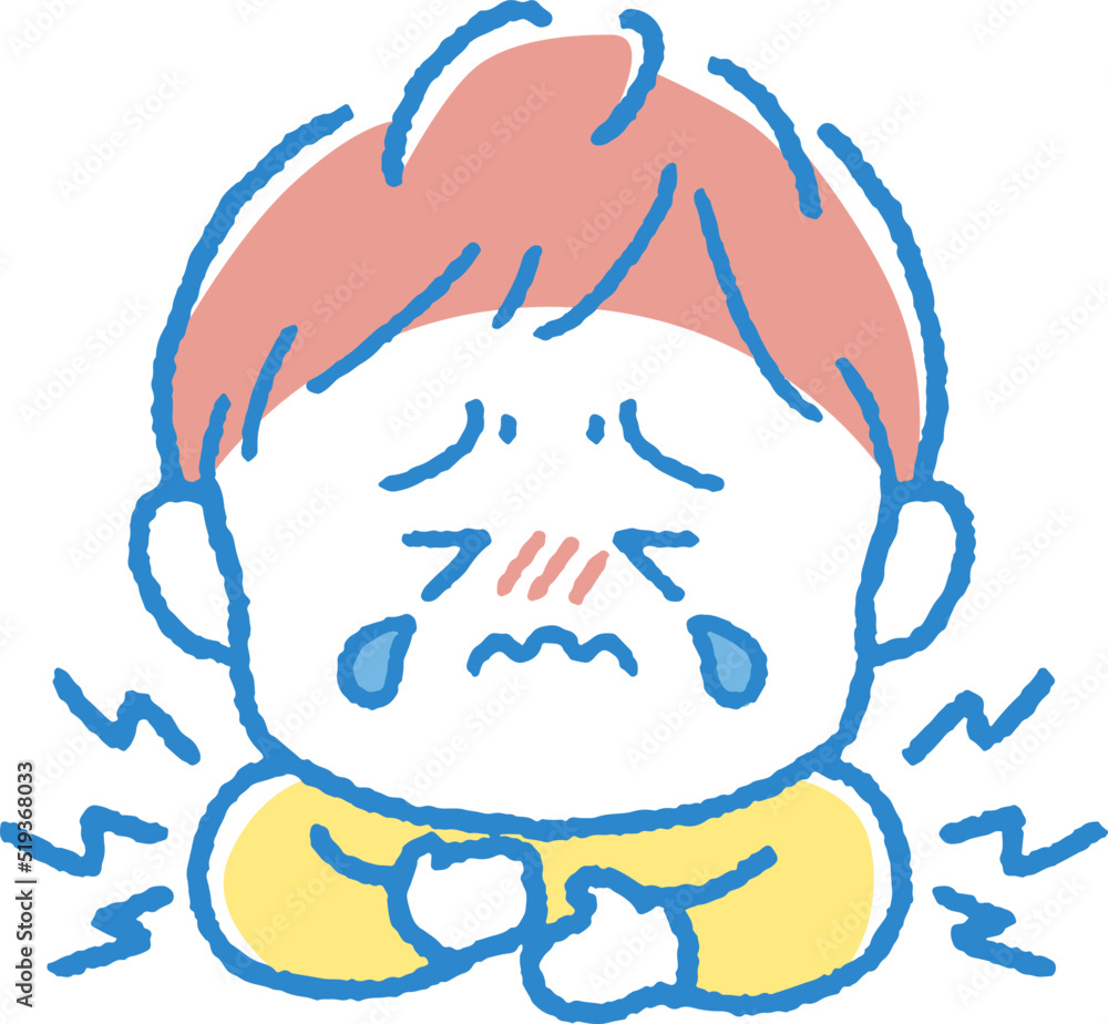 胸が痛い男の子のイラスト 胸が痛い男の子のイラスト